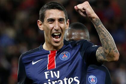 Di María volvió a convertir en Francia