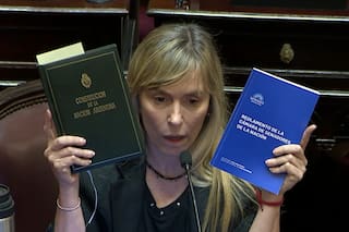 Di Tullio cruzó a Bullrich por la actitud de un senador libertario: "Patricia, leé"