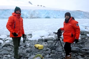 La aventura de filmar en la base de las Islas Orcadas del Sur