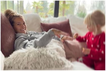 Día de Spa con Luisana y Vida (Foto: Instagram @luisanalopilato)