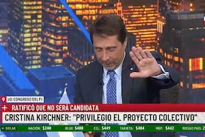 La reacción de Feinmann al enterarse de la ratificación de Cristina de no ser candidata