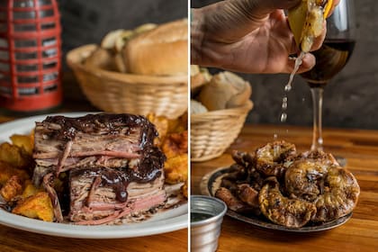 Día del asado en Gula, la joya de Devoto donde la carne viene con salsa de Malbec y las mollejas son imperdibles.