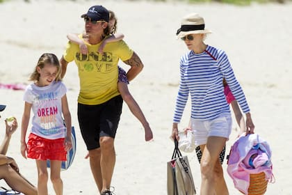 Día familiar para Nicole y Keith