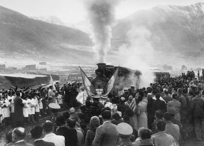 Día histórico: el 25 de mayo de 1945 "La Trochita" llegó a Esquel