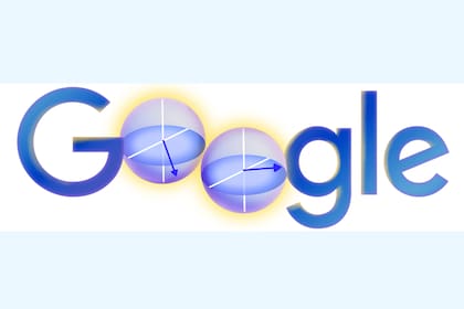 Día Mundial de la Cuántica: cómo es el nuevo doodle de Google