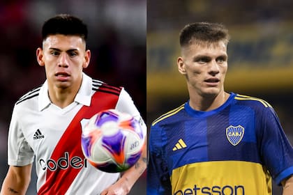 'Diablito' Echeverri y Kevin Zenón, las joyas de River y Boca que tendrán su primer Superclásico