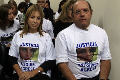 Diana Cohen Agrest, mamá de Ezequiel, en el comienzo del juicio por la muerte del joven