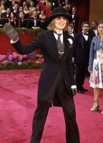 Diane Keaton fue una de las peores vestidas en 2004
