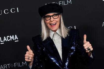 Diane Keaton, siempre fiel a su estilo