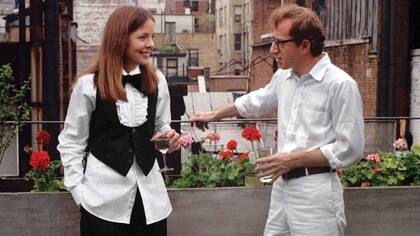 Diane Keaton y Woody Allen