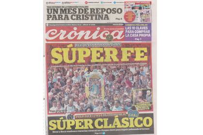 La información deportiva fue uno de los pilares del diario Crónica de Héctor Ricardo García