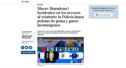 Diario El Mundo, de España