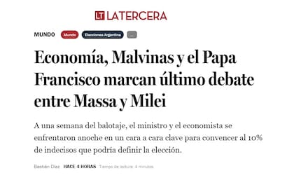 Diario La Tercera, Paraguay
