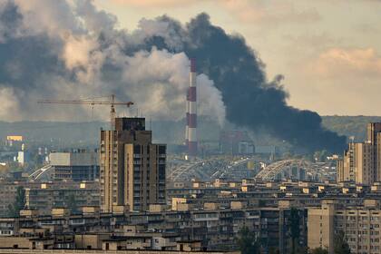 Días atrás Rusia había lanzado un fuerte bombardeo sobre Kiev. Photo: ---/Ukrinform/dpa