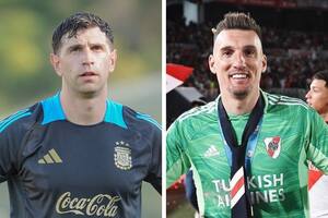 Dibu Martínez reaccionó al penal que atajó Franco Armani