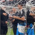 El desopilante momento de Dibu Martínez con su familia tras consagrarse campeón con Aston Villa
