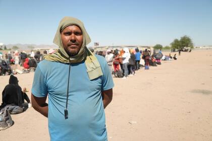 Dicar Matano llegó desde Venezuela con la esperanza de poder entrar en EE.UU.