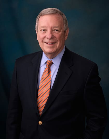 Dick Durbin, senador demócrata de Illinois que deja su banca este año