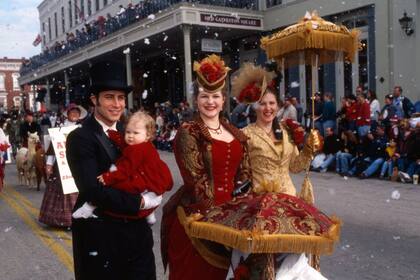 Dickens en The Strand, estilo victoriano en Galveston