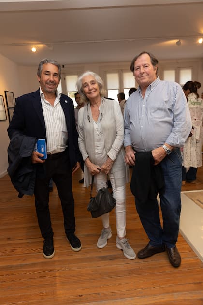 Dicky Smith Estrada junto a Agustina Blaquier y su marido, Bili Matarazzo