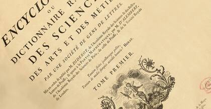 Diderot se "inspiró" en la enciclopedia de los ingleses y dio origen a una de las obras más influyentes de la cultura francesa.