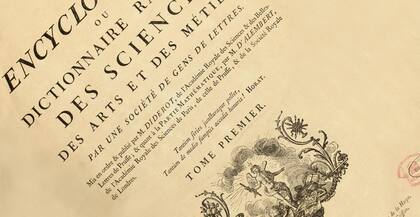 Diderot se "inspiró" en la enciclopedia de los ingleses y dio origen a una de las obras más influyentes de la cultura francesa.