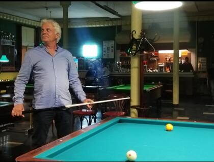 Didier era un apasionado del billar y en ese ámbito entabló buenas amistades.