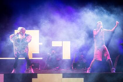 Die Antwoord, invitados de Jack Ü. Foto de Adán Jones