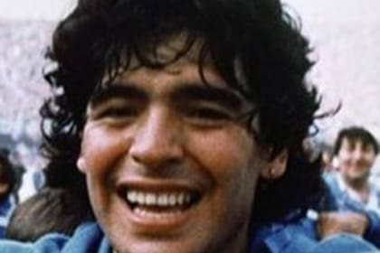 Maradona, en su época de oro en Napoli