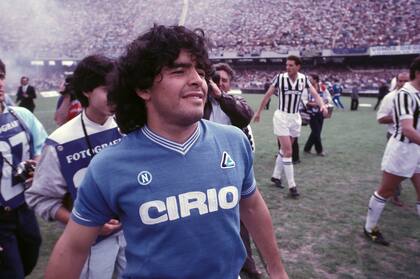 Diego Armando Maradona es un ídolo indiscutido del Nápoli