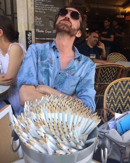 Diego Borella, asistente de dirección de Emily in Paris, murió durante el rodaje de la quinta temporada de la serie (Foto: Instagram @diego___borella)