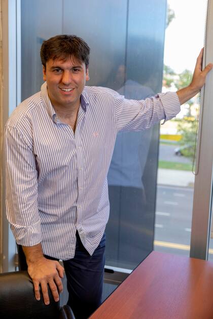 Diego Bossio, instalado en las oficinas de Massa, trabaja para la campaña del tigrense