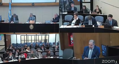Diego Cabot en su declaración del martes en el juicio por Cuadernos