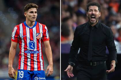 Diego 'Cholo' Simeone sabe que Julián Álvarez será clave, pero aún necesita adaptación