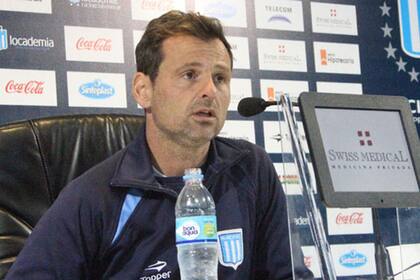 Diego Cocca manifestó que le gusta el plantel que armó Racing