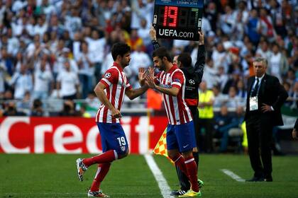 Diego Costa duró 9 minutos en cancha