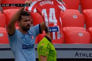 Conmovedor: la dedicatoria de Diego Costa a su compañera operada de un tumor