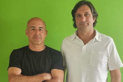 Diego D’Ápice, CEO y co-founder de Pingo App, y Eduardo Novillo Astrada, presidente de Camine