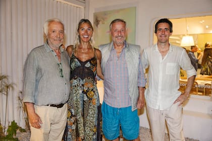Diego Félix San Martín, Gaby Castellani, Cristiano Rattazzi y Félix San Martín
