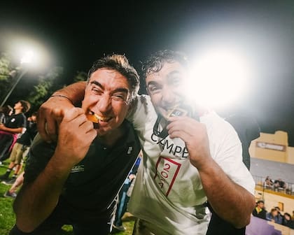 Diego Ghiglione con Leonardo Gea Salim