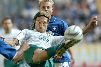 Diego Klimowicz, el papá de Mateo, fue una figura destacada en el fútbol alemán, con Wolfsburgo
