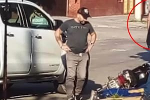 Diego Kravetz detuvo a un delincuente en plena calle