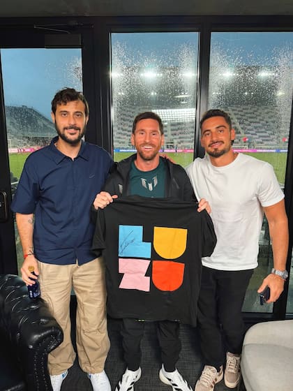 Diego Leuco trabaja con Nico Occhiato en Luzu (Foto: Instagram @nicoocchiato)