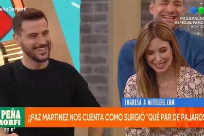 Diego Leuco y Jésica Cirio, actuales conductores de La peña de morfi