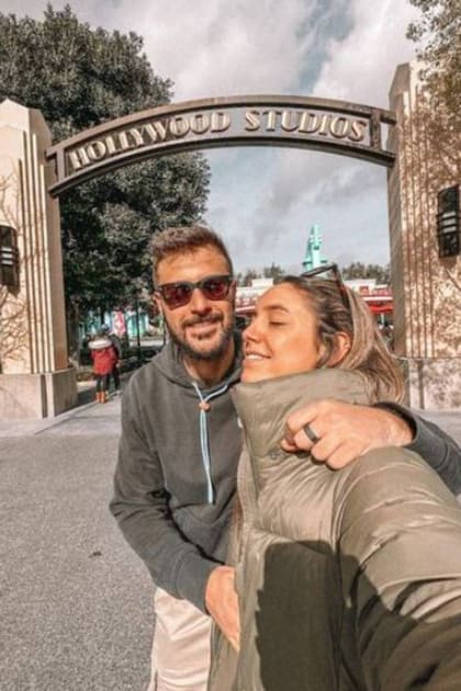 Diego Leuco y Sofi Martínez en tiempos felices