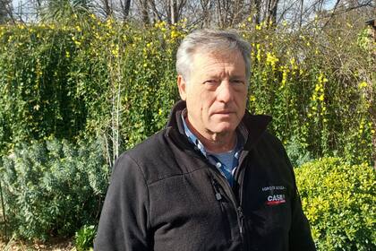 Diego Lodos, presidente de la Sociedad Rural de Coronel Suárez