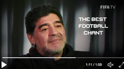 Diego Maradona entrevista a FIFA tv