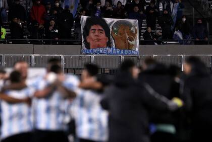 Diego Maradona, inolvidable para los hinchas de la selección argentina.