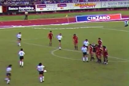 Diego Maradona publicó en su cuenta de instagram un video de su regreso a la selección argentina luego de tres años