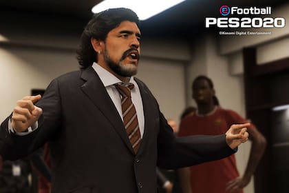 Diego Maradona será una de las figuras del PES 2020 en la sección Leyendas, junto a Batistuta, Ronaldinho y Beckham, entre muchos otros